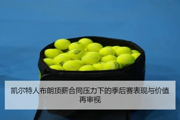 凯尔特人布朗顶薪合同压力下的季后赛表现与价值再审视